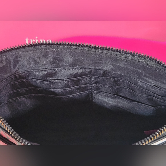 Trina Turk Saffiano Leather Wristlet NWT - Picture 3 of 8